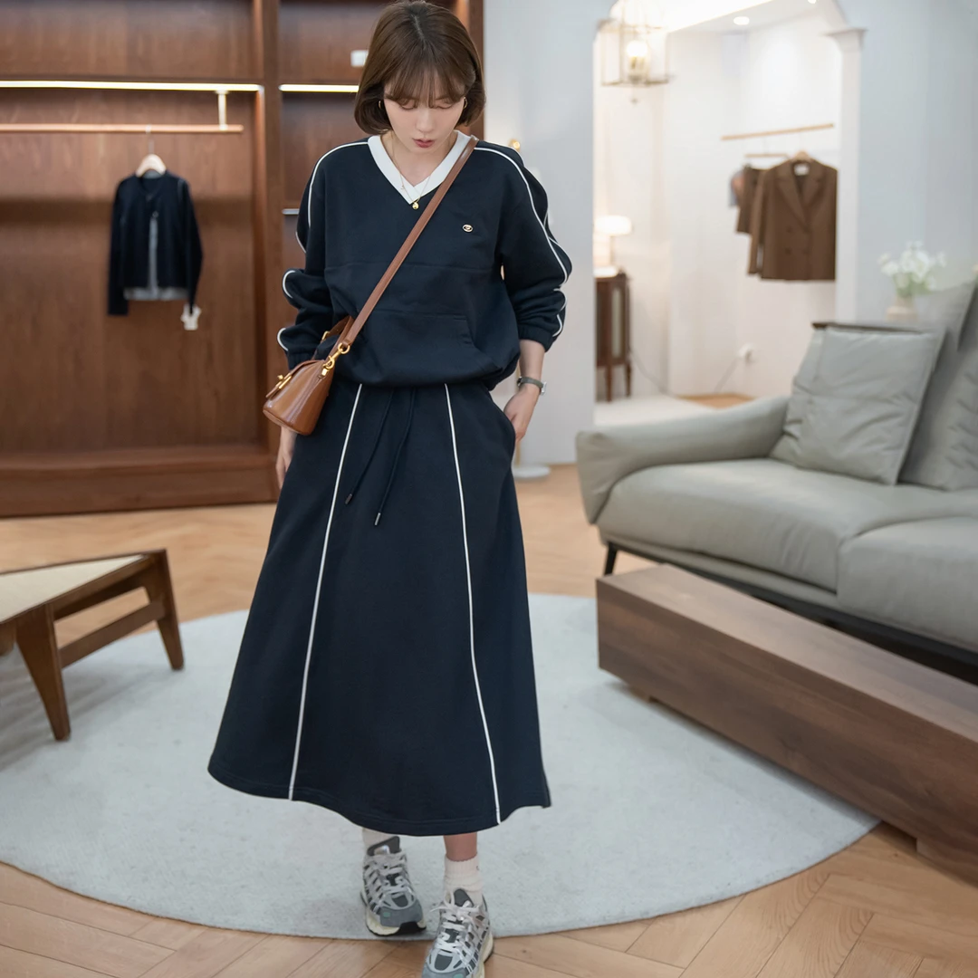 「新品」【青春线条】FS407Z005卫衣套装