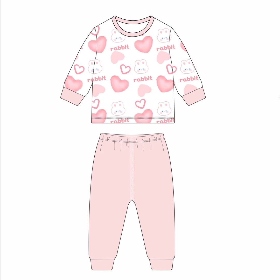 092【A类250克精梳棉】宝宝秋衣裤打底套装男女宝春秋内衣儿童舒适