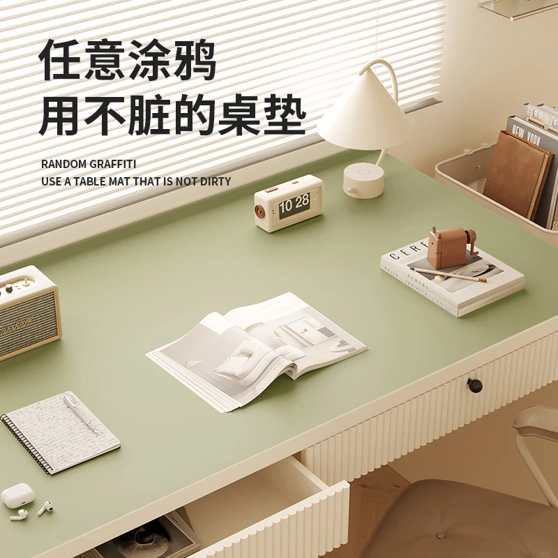 【真硅胶】护眼书桌垫防水可擦洗学习桌垫超大号电竞键盘办公鼠标垫