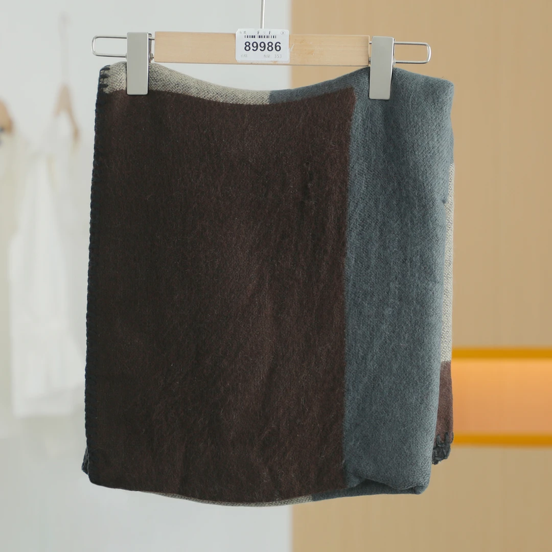 【唐长老自营】③货号89986新款格子印花披肩MSL20-11