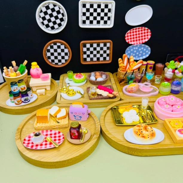【直播现场选款】树脂diy手工材料包配件微景观摆件微缩食玩玩具