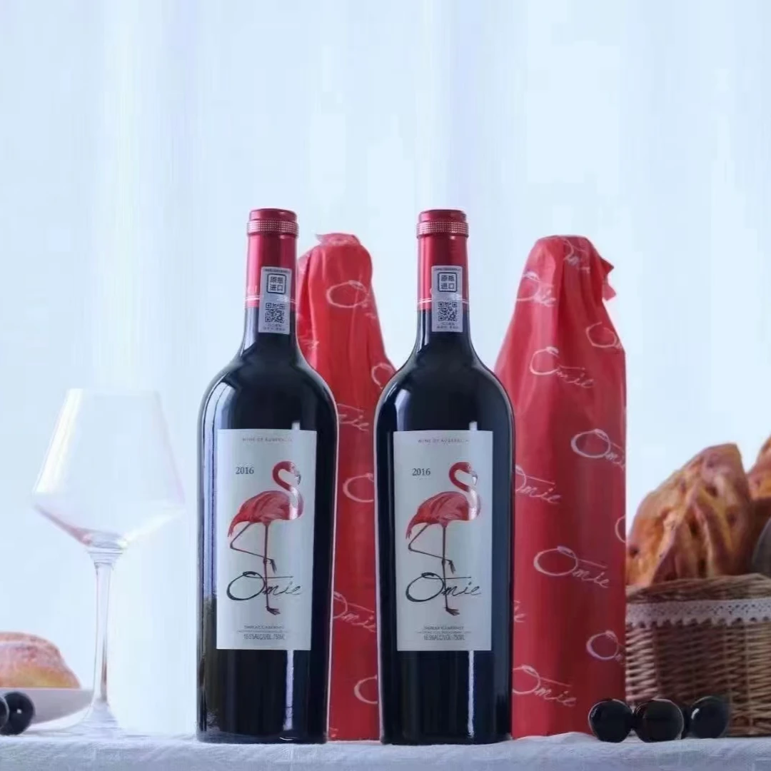 进口 红鹳 火烈鸟 葡萄酒 高端   每瓶750毫升