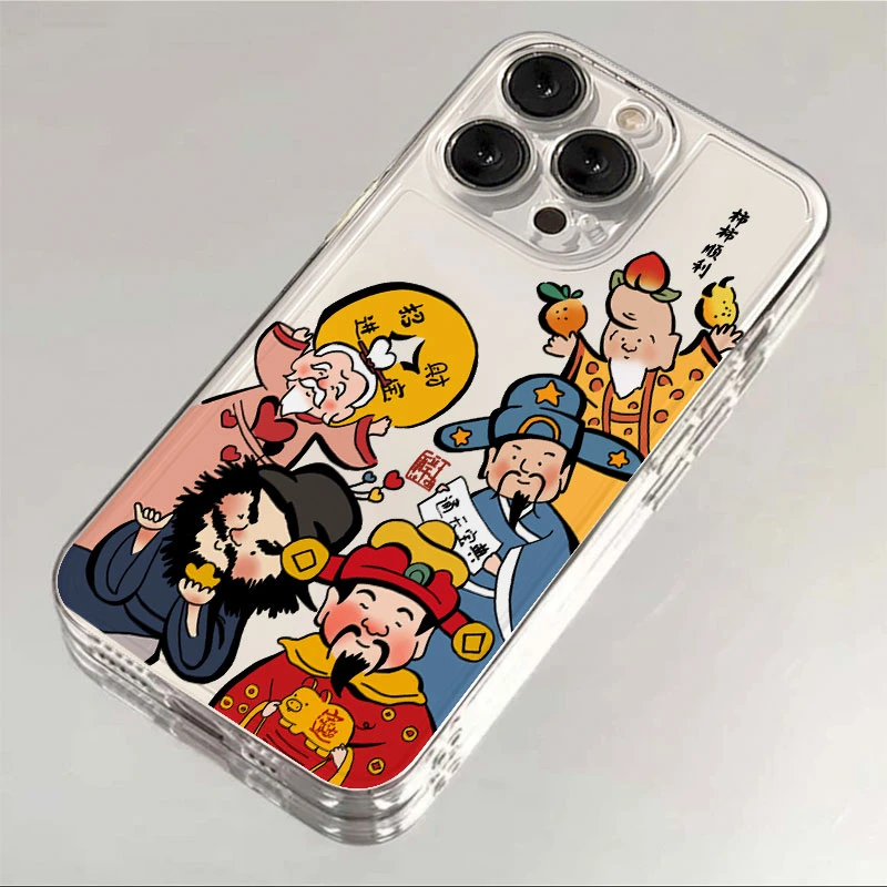 适用iphone15苹果卡通手机壳14promax软胶13pro透明12/11/xr/7p/8