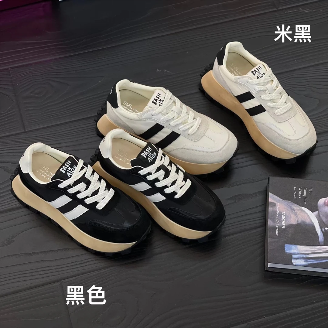M5601女款半甜方糖双杠阿甘鞋