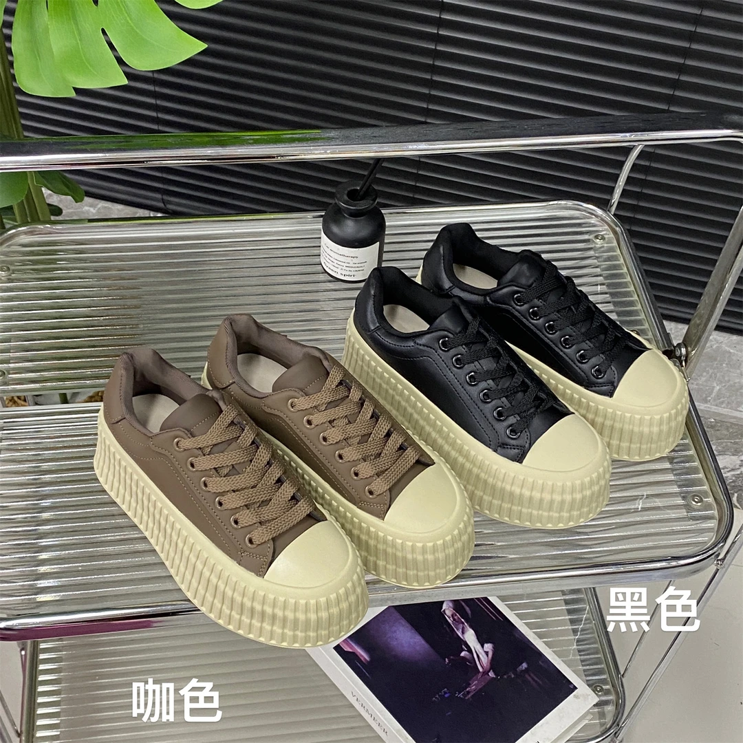 【饼干鞋】M6193女款欧芙少女厚底饼干鞋