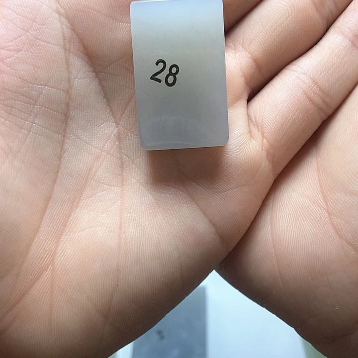 和田玉（糖玉）颈饰未镶嵌@**豆