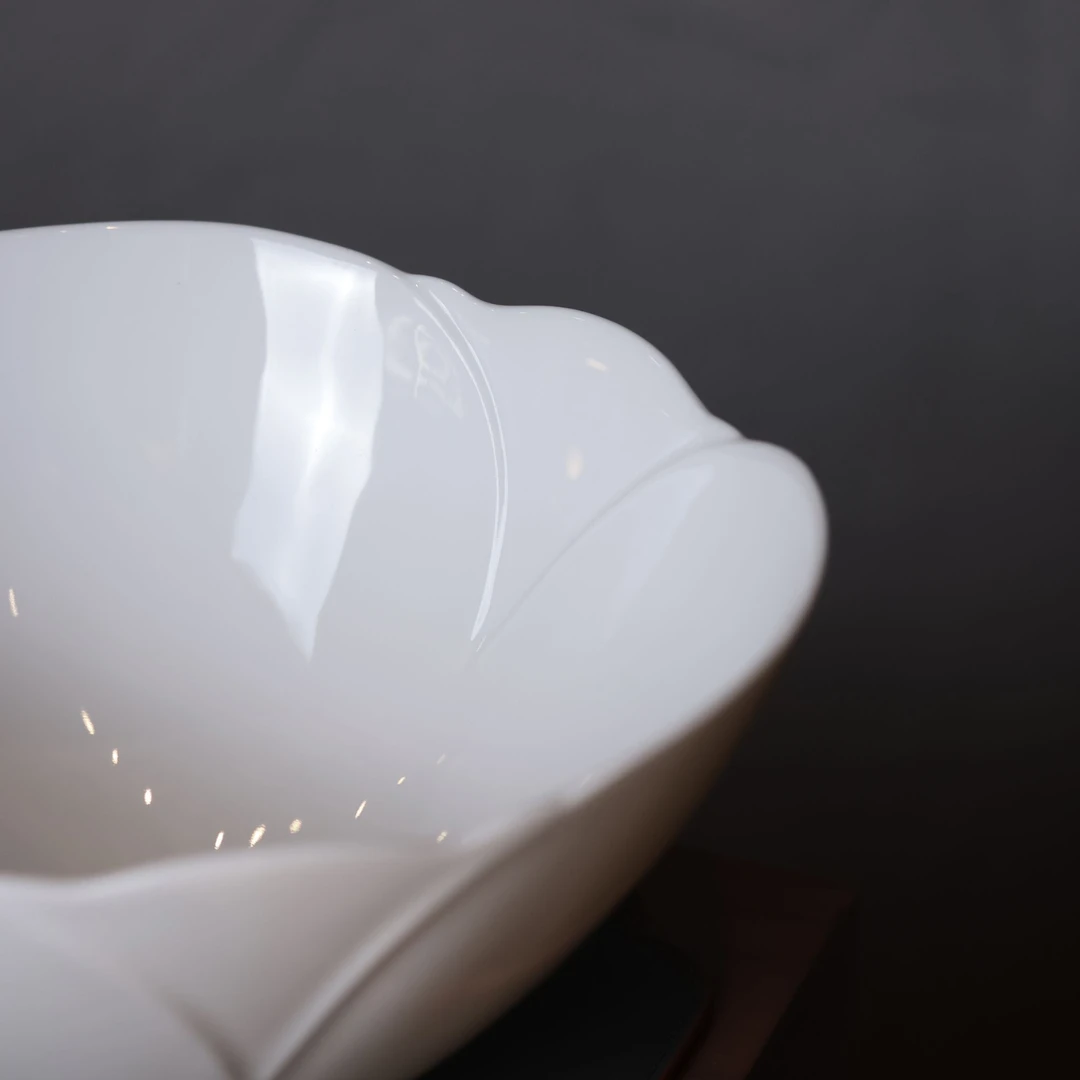 青白瓷丨8寸铃兰斗