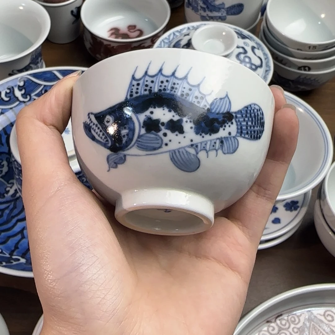 微瑕鳜鱼单杯