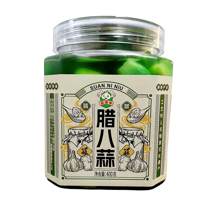 山东特产翡翠腊八蒜古法腌制翡翠蒜正宗传统下饭脆爽蒜腊八糖醋蒜