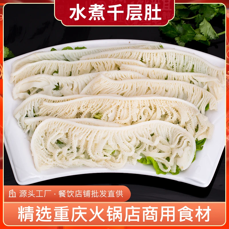 毛肚新鲜批发千层肚5斤牛杂火锅食材菜品牛肚 固形物含量70%以上