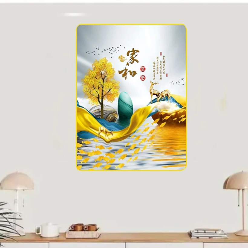 家和富贵G-19山水挂画客厅装饰画餐厅画卧室装饰画30*40福利款602