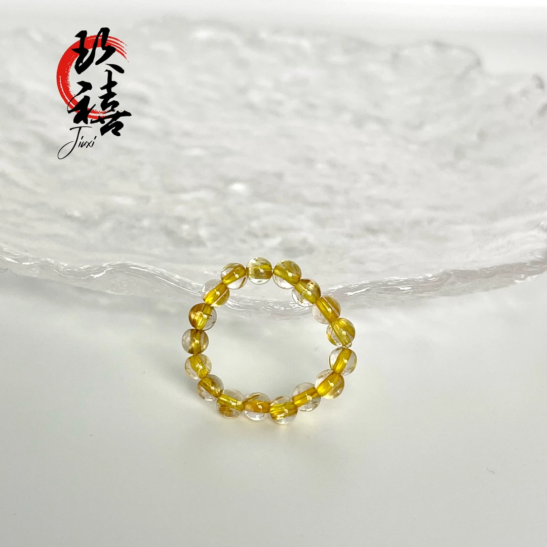 【二妹推荐】板钛圆珠戒圈 多样性发一 B61123