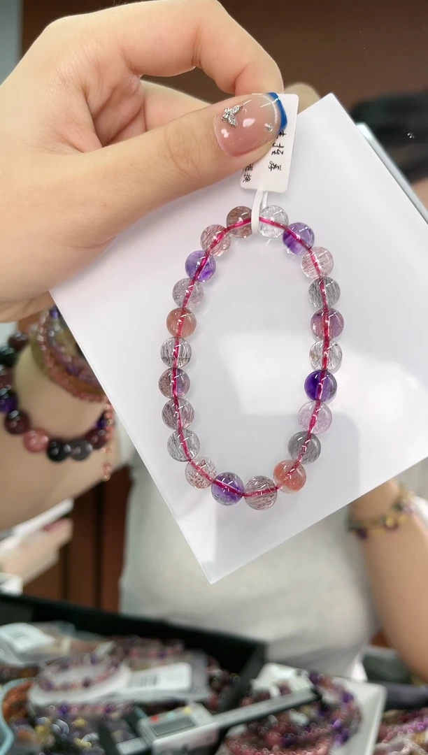 【闪购商品】水晶手串未镶嵌超七单圈手串2199  多样性发一
