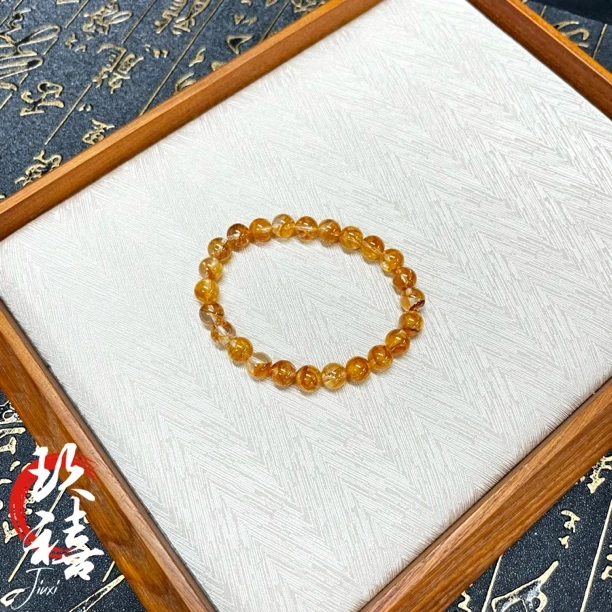 【二妹推荐】黄胶花单圈手串7mm➕ B120703043 多样性发一