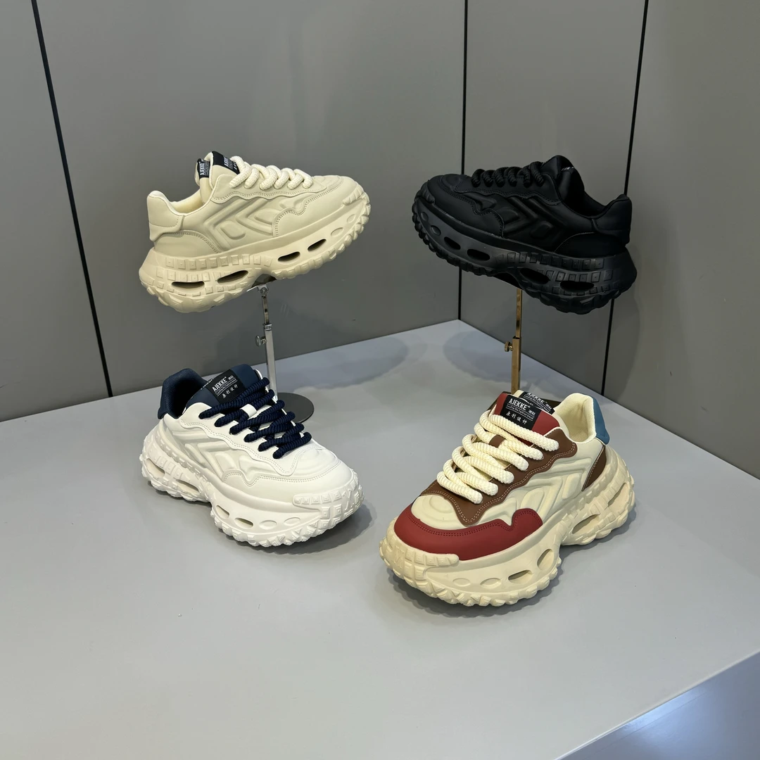 2024 男士早秋新款百搭网红爆款舒适潮流潮鞋（皮鞋尺码）