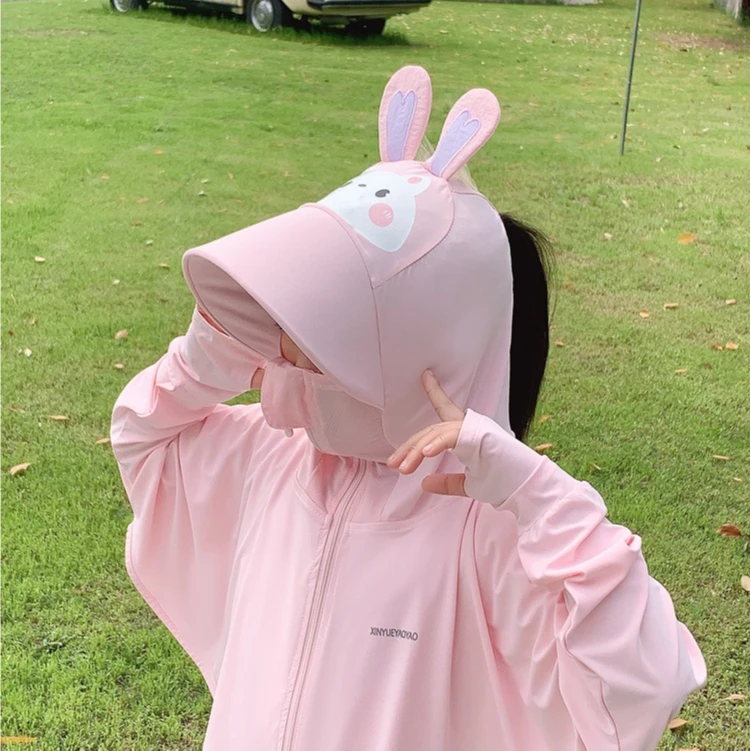 儿童防晒衣女童夏季新款防紫外线薄外套宝宝皮肤衣男孩冰丝防晒服