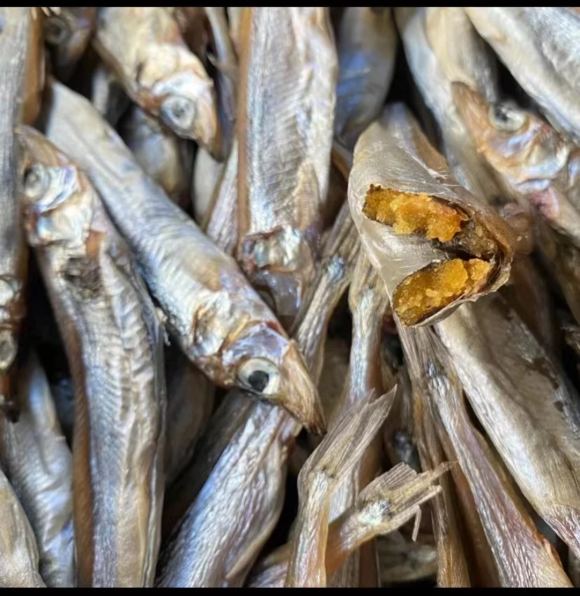 多春鱼干广东特产淡晒鱼干海鲜干货多籽鱼小鱼干250克500克