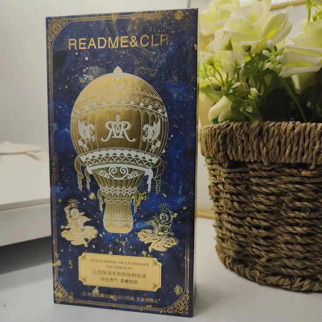 瑞莉沁润保湿多效修肤粉底液女神贵妇四季国潮柔嫩女神贵妇四季通