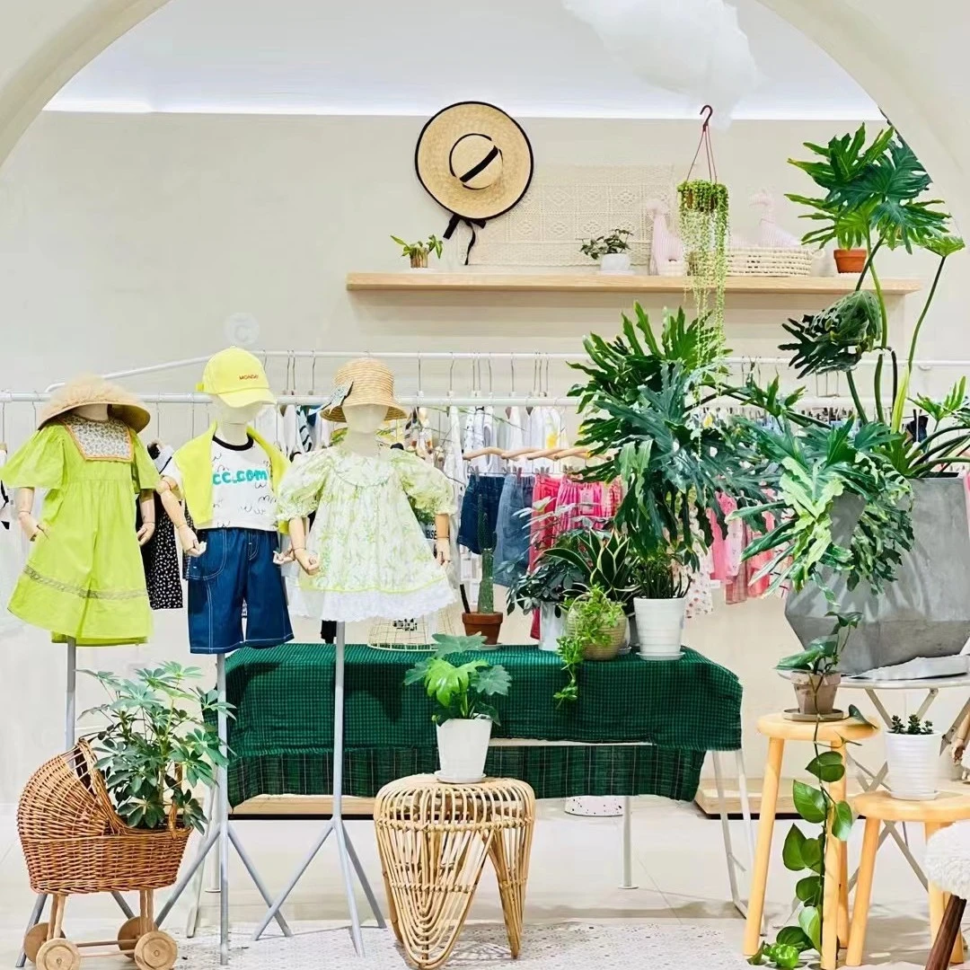 主播给编号再拍，儿童连衣裙11-12