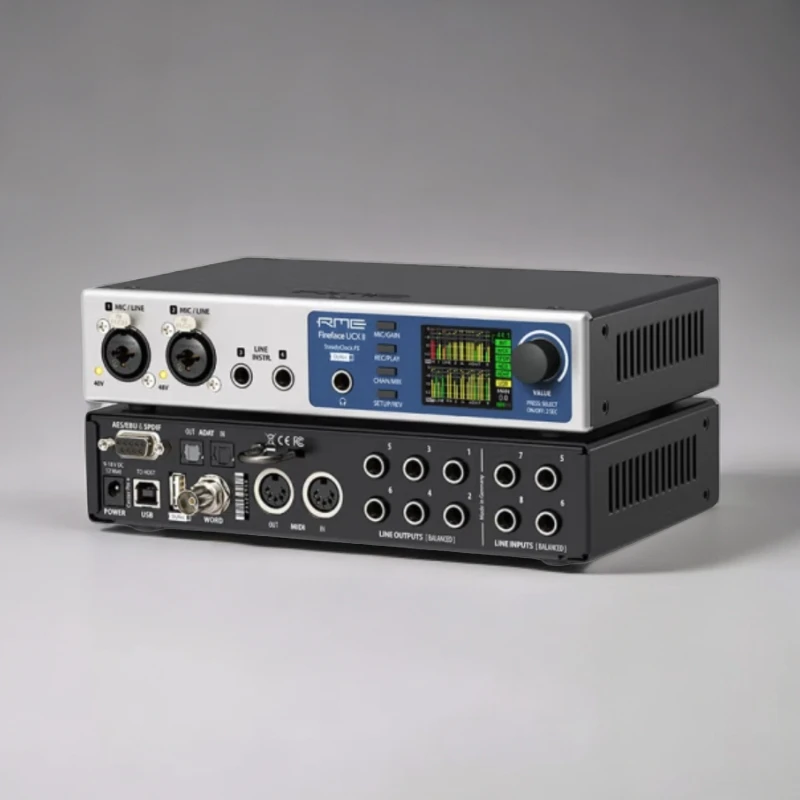 机柜声卡直播声卡RME-UFX II 宋导直播技术导演大疆