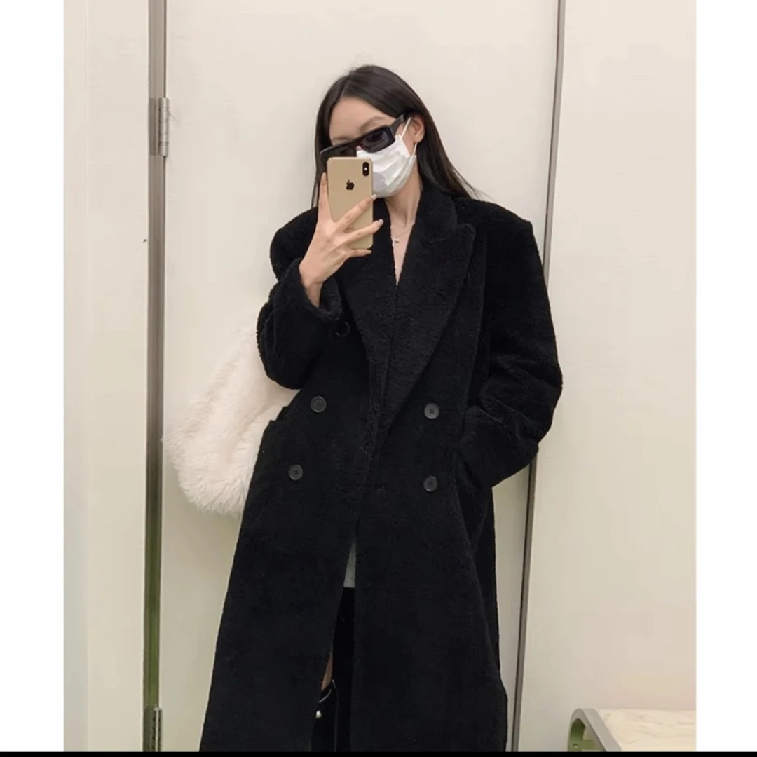 【暖冬密码】网红款大衣宽松中长款加厚韩版秋冬冬季气质秋冬厚外套