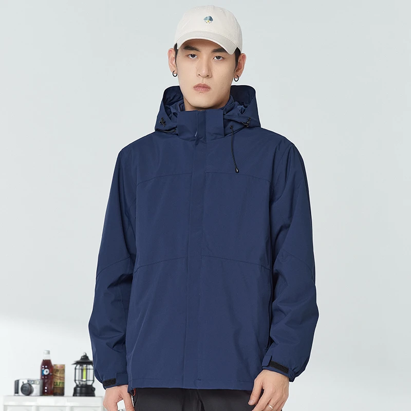 户外冲锋衣男女新款潮牌秋冬季防风防水登山服男士春秋运动休闲