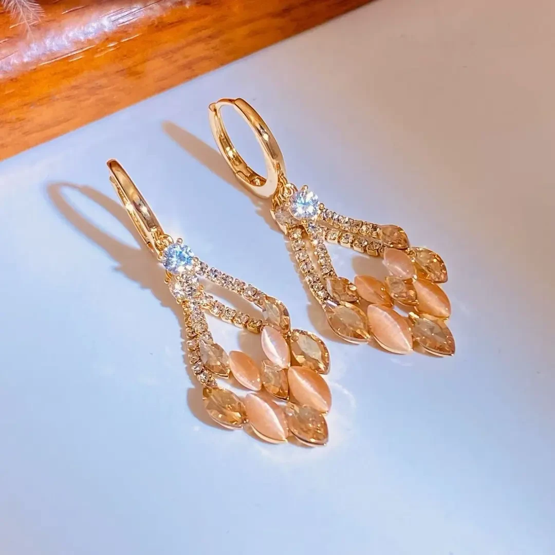 925银针耳饰 气质百搭百搭精致优雅耳环J735