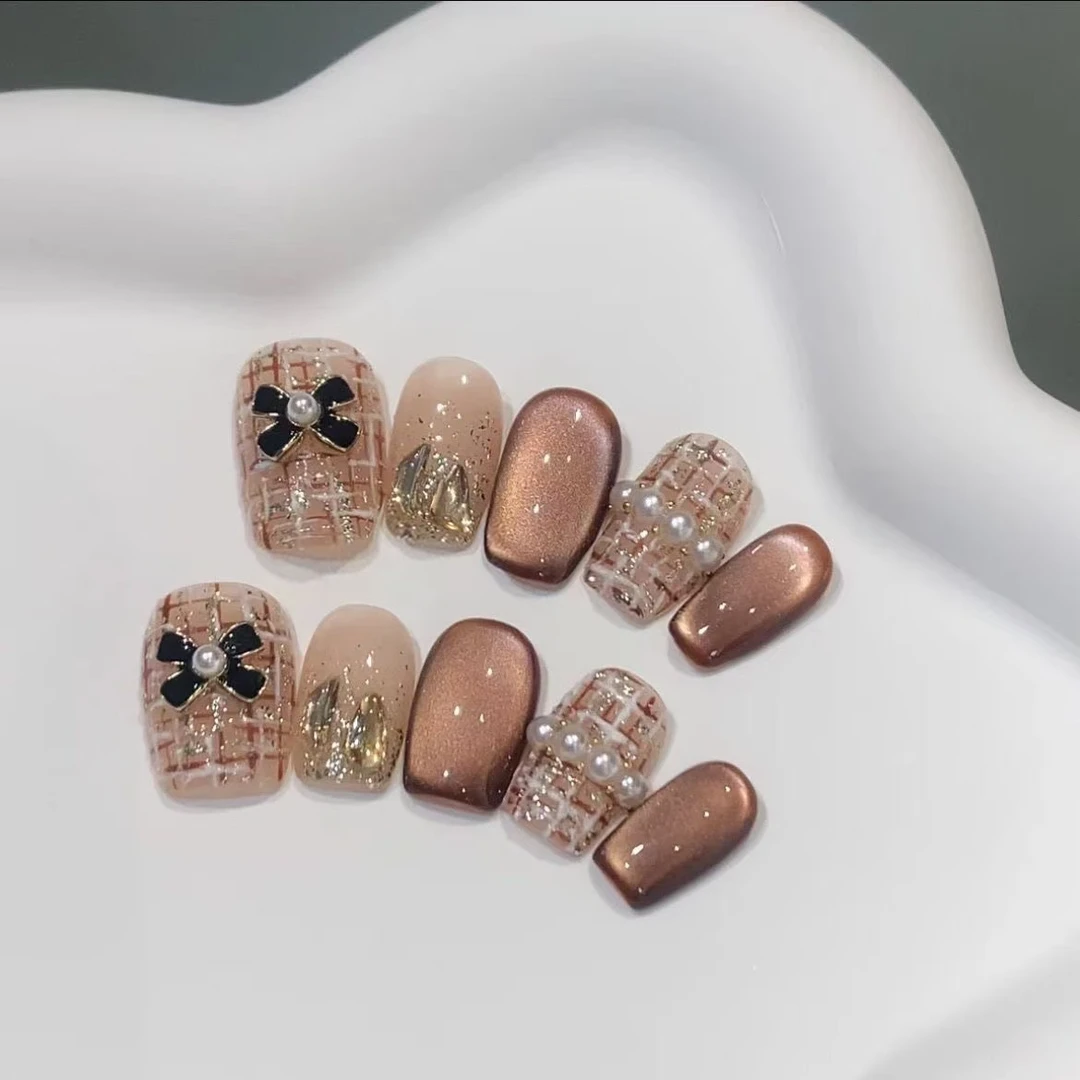 2 菱格小香“diamond”轻奢时尚秋冬穿戴甲