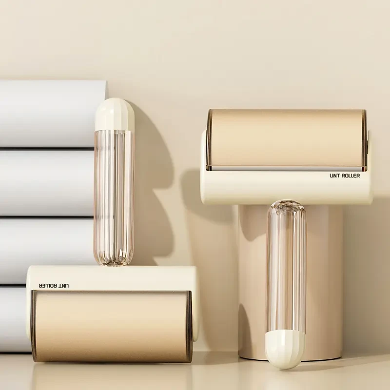 一器5纸水晶粘毛器滚筒去毛神器滚刷卷纸撕纸替换