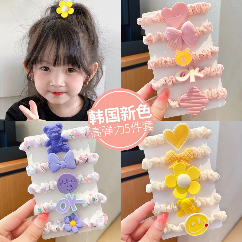 儿童发饰发圈可爱宝宝发绳小女孩橡皮筋女童头绳卡通头饰韩版