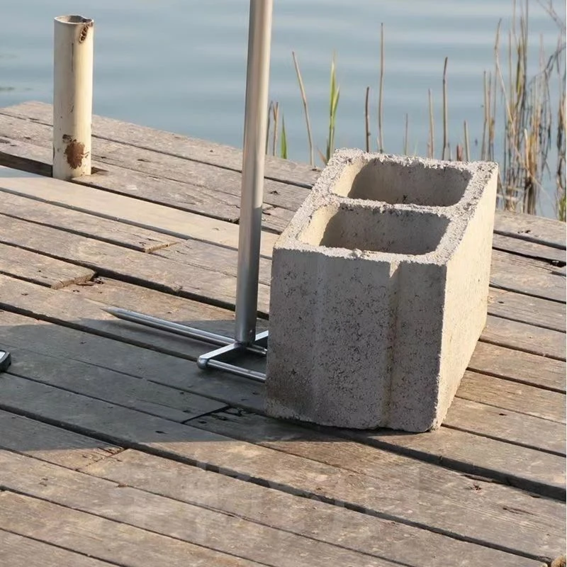 伞插可拆卸大伞地插炮台地插升级分体式野钓地插特大号水泥地插