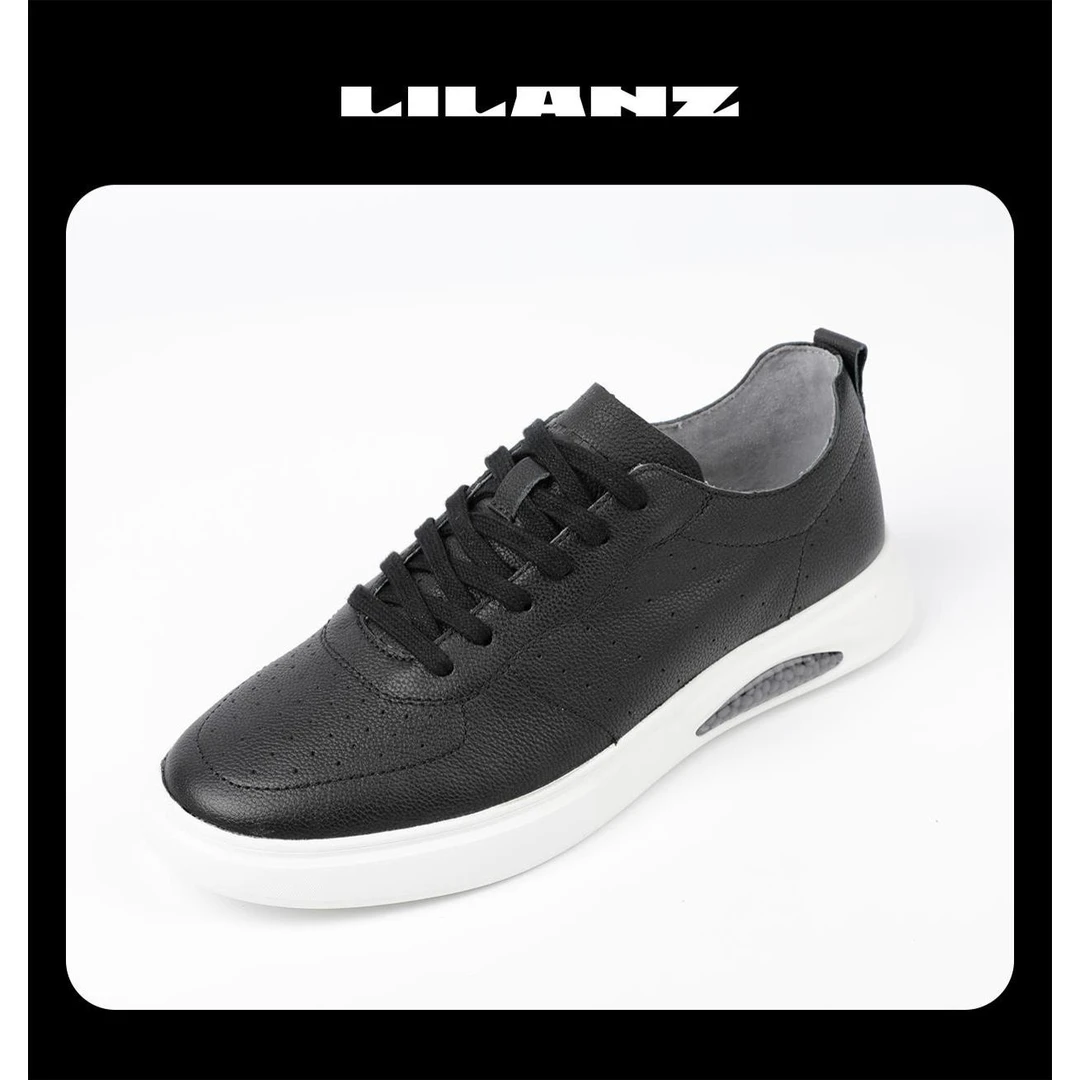 Lilanz/利郎轻便柔软板鞋男款舒适时经典秋冬透气减震24XXL305