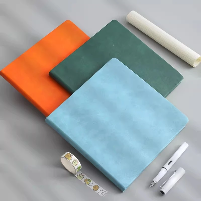 方形画画本小方本绘画空白本简约ins风高颜值图画画纸儿童幼儿园