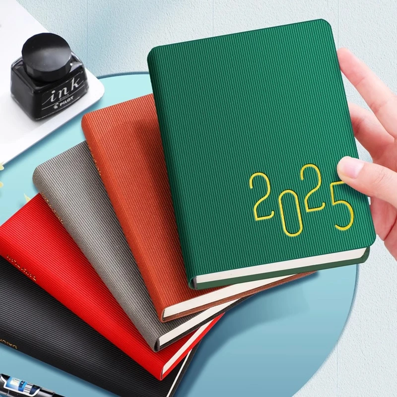 B6日程本2025年时间管理效率手账工作每日笔记本子手册学生计划表