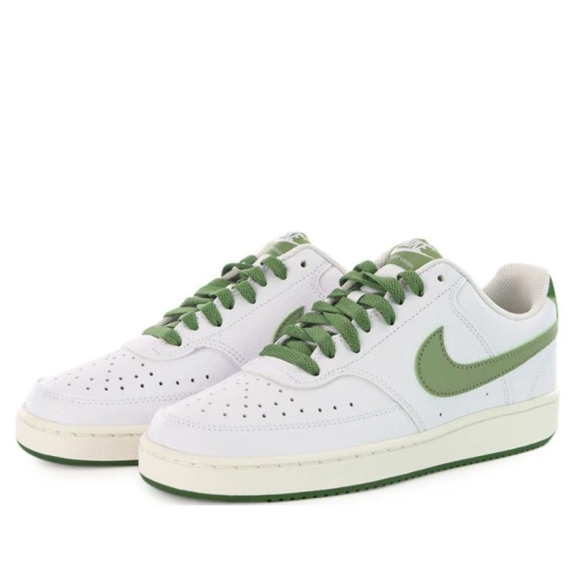 Nike Court Vision  FJ5480-100男子低帮休闲板鞋 舒适防滑 白绿