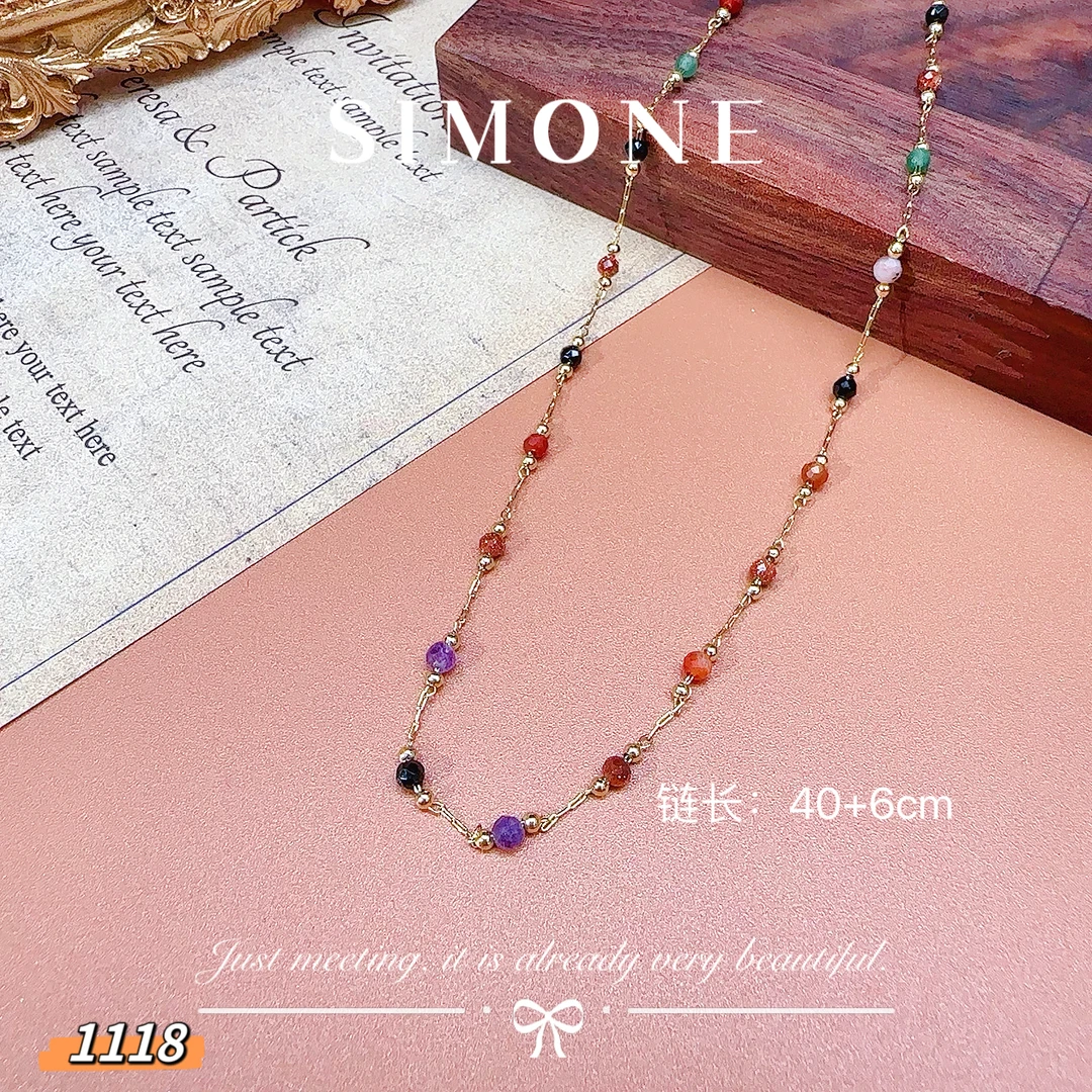 5174 法★【碧玺满天星】 ALIX 爱丽斯 限定 项链