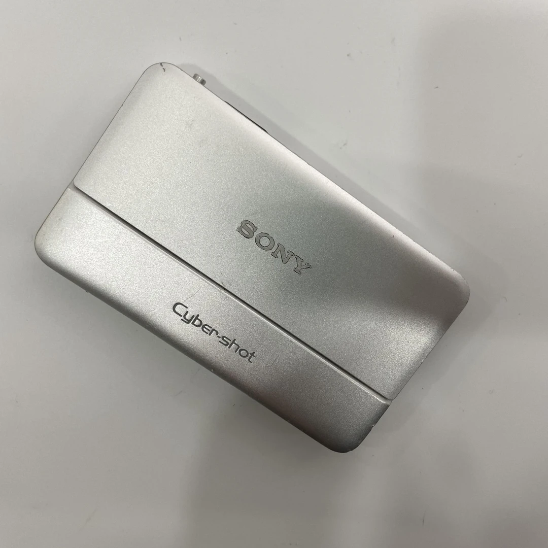 95新 Sony/索尼 DSC-TX55 1620万像素 5倍光学变焦 复古银ccd
