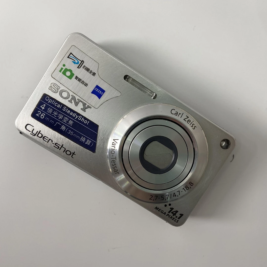 95新 Sony/索尼 DSC-W350  1410万像素4倍光学变焦复古银ccd