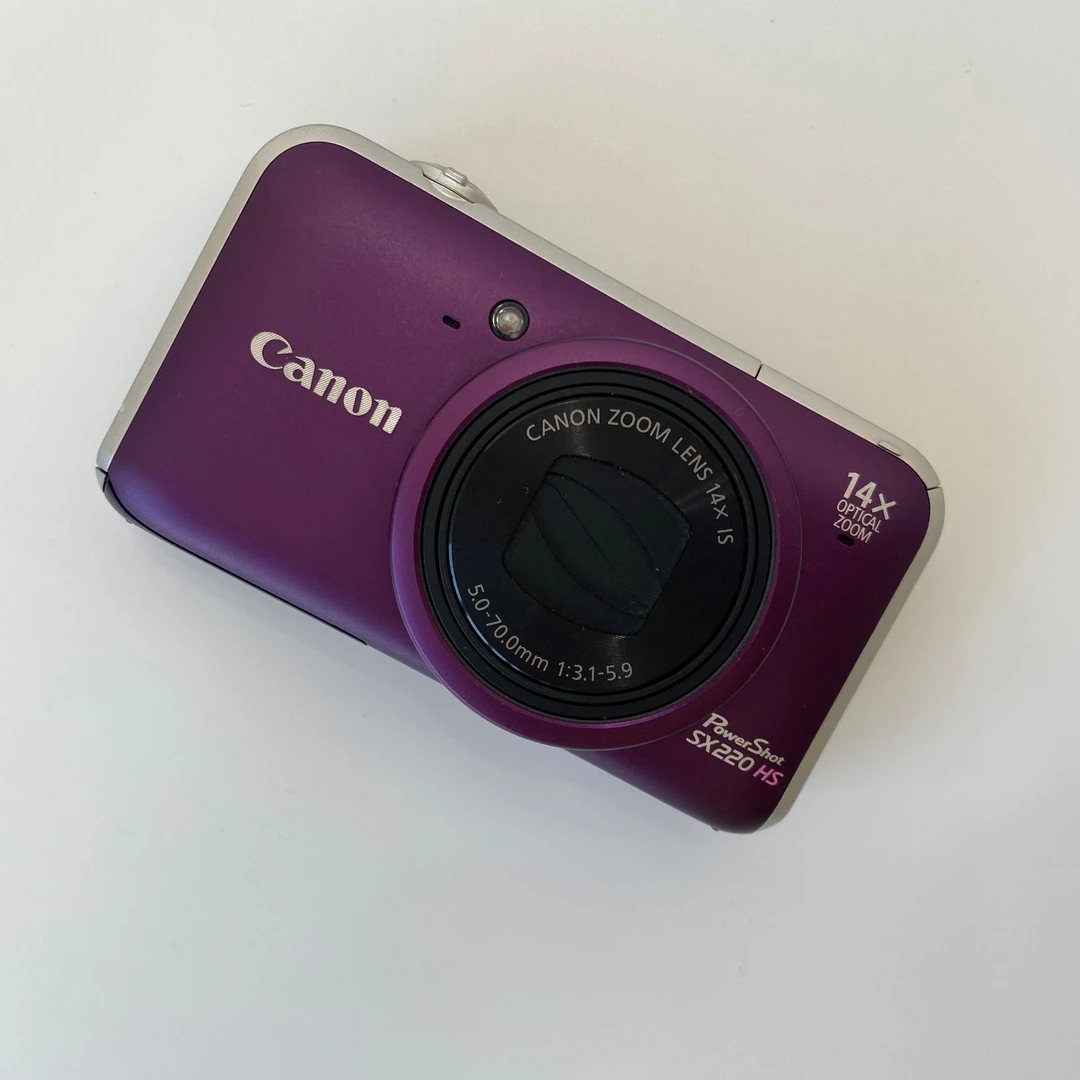 95新 Canon/佳能 SX220HS 1210万像素14倍光学变焦高颜值长焦ccd