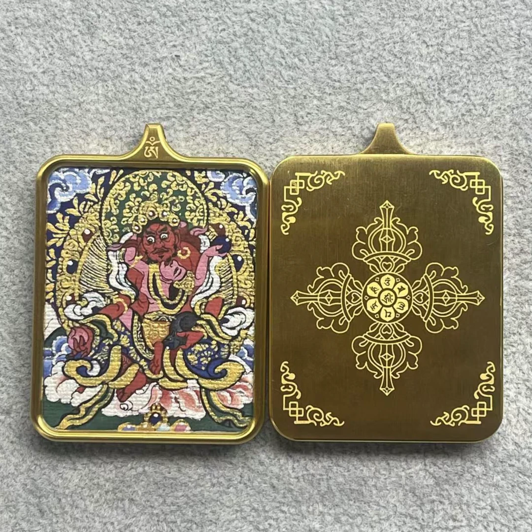 唐卡外壳  链接  单面  双面  钛钢  纯铜 工艺画定制链接