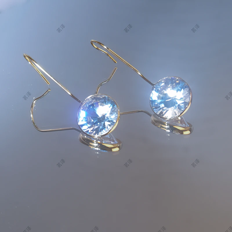 钛钢耳饰 秋冬新款火爆款气质高端高档女高级感精致小众耳环耳针