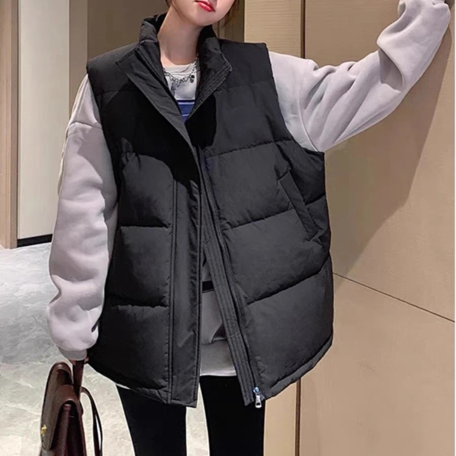 【小美定制】专柜品质170-210斤遮肉显瘦百搭冬季棉马甲