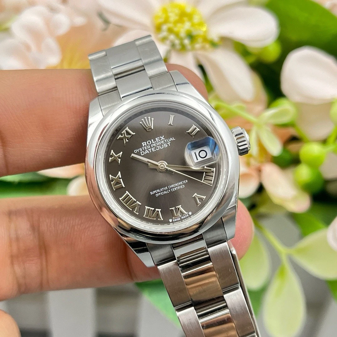 95新 Rolex/劳力士 日志型279160大象灰28表径