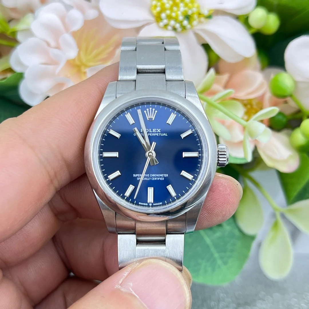 95新 Rolex/劳力士 恒动 31表径蓝盘