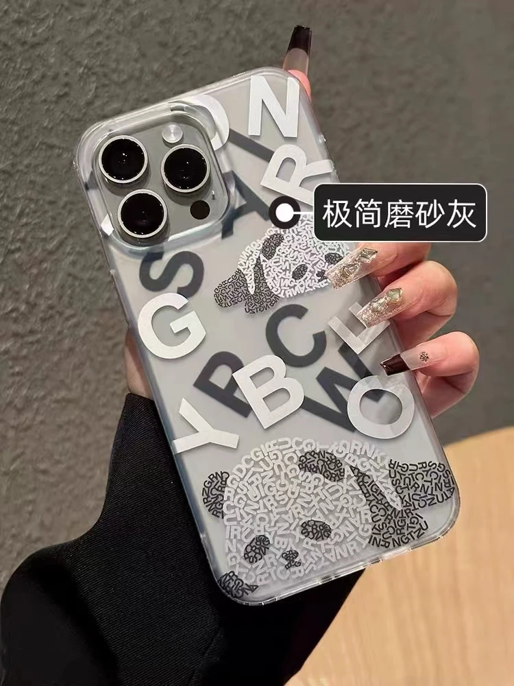 新款高端奢华磨砂大牌iphone15promax手机壳适用苹果14pro/13全包