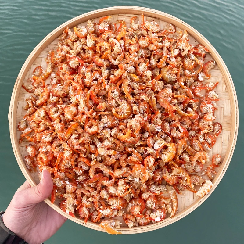 [虾米]广东汕尾本港野生樱花虾米 海虾米 有大有小 200g/400g食用