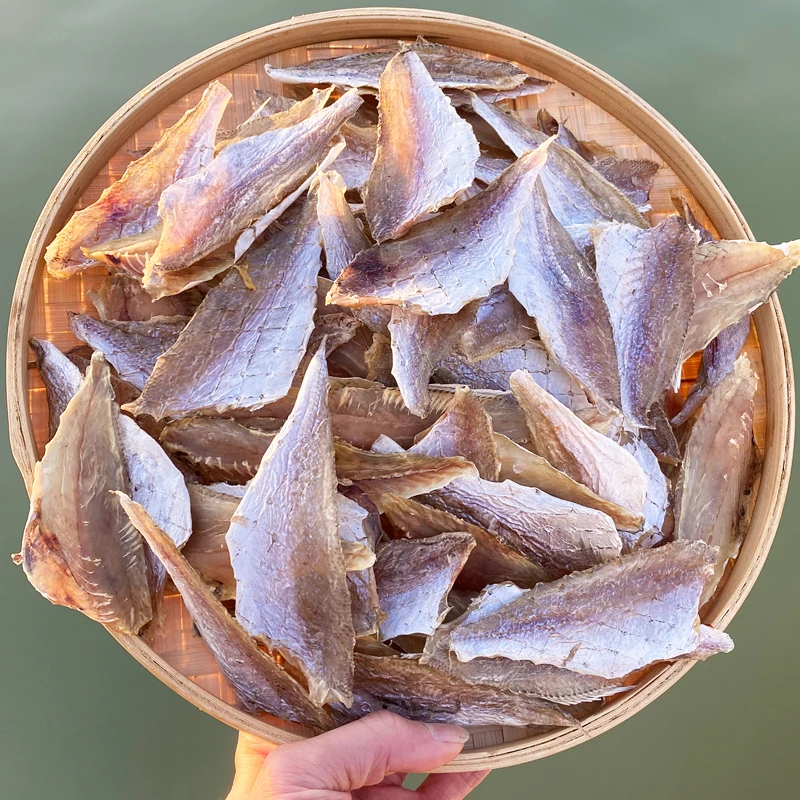 广东汕尾马宫渔民自晒划鱼肉 去骨淡晒 划鱼片 食用 潮汕特产干货