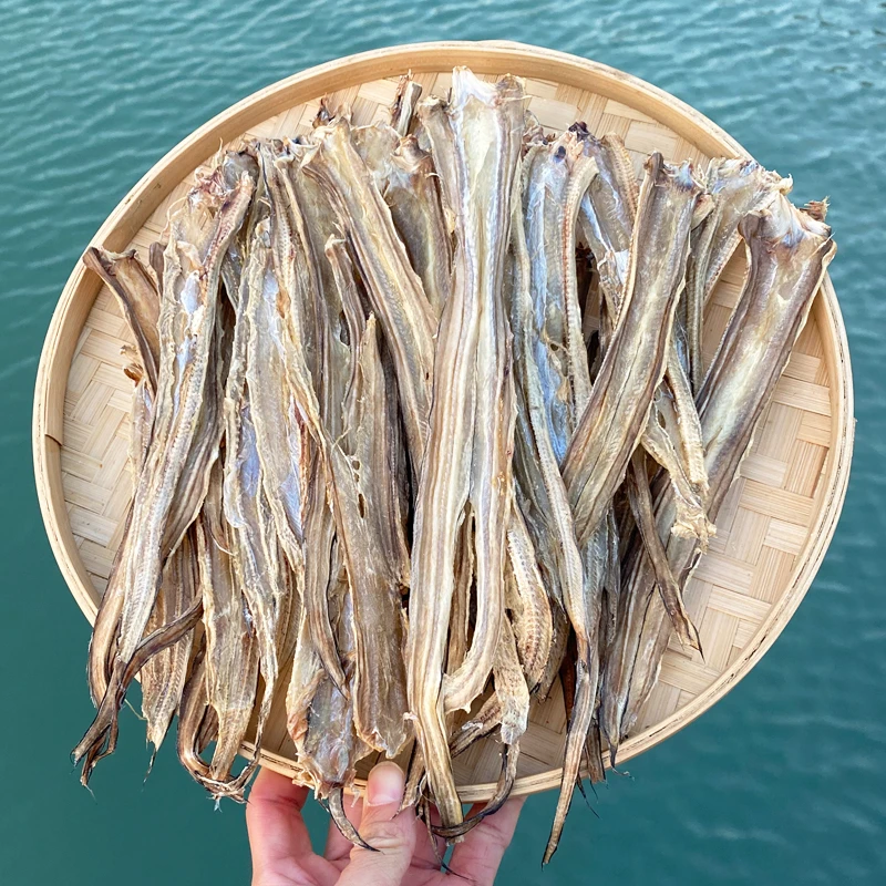 广东本港马宫渔民自晒双杠麻脯 淡晒小麻鱼干 鳗鱼干潮汕特产干货