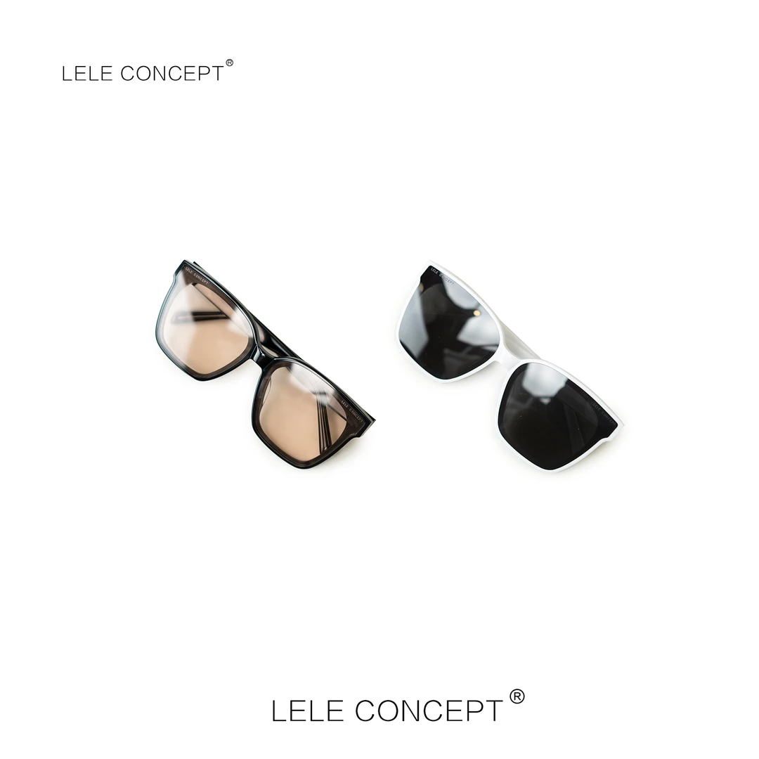 LELE CONCEPT丨【丽】新款百搭潮流高级个性通用复古时尚墨镜SP0110