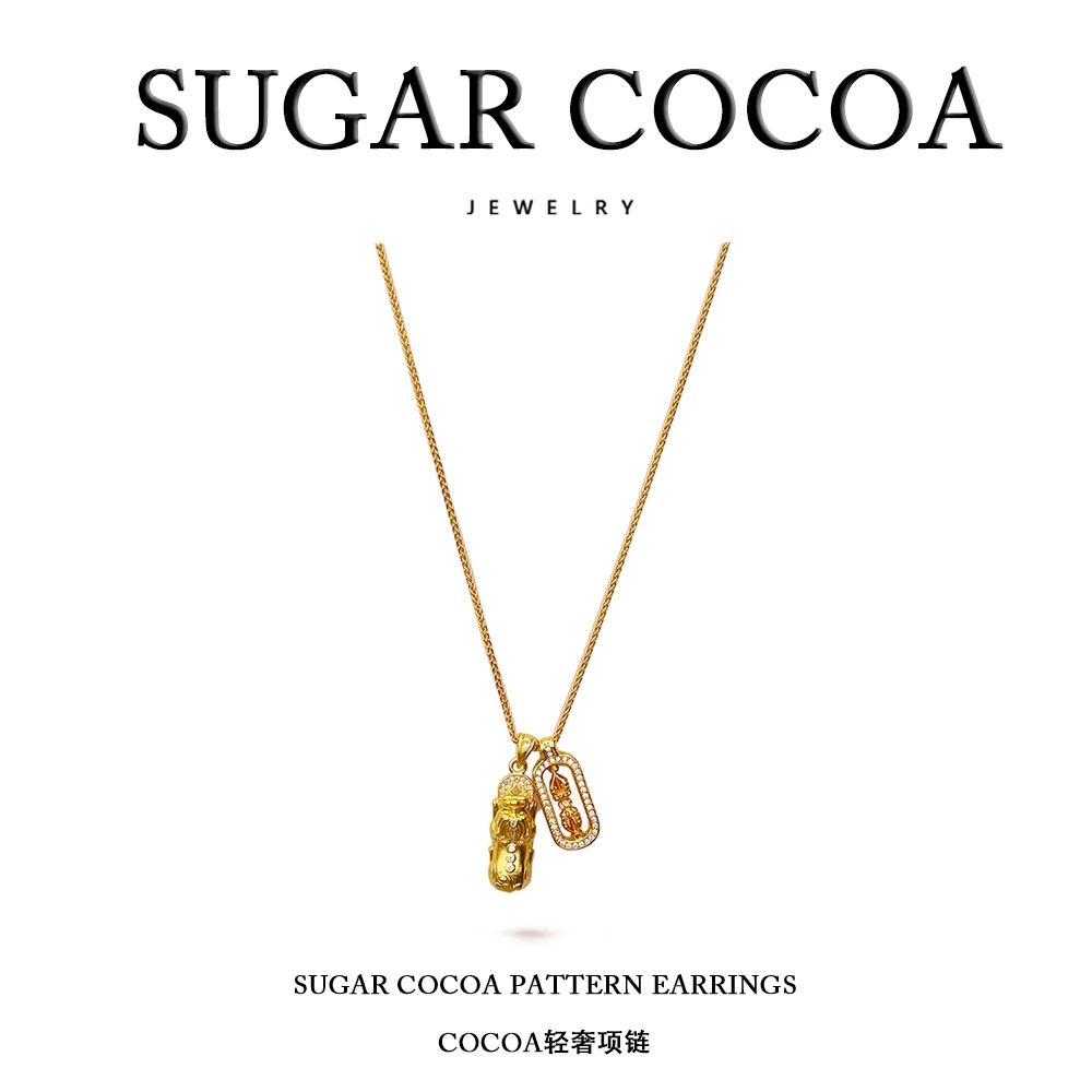 SUGAR COCOA / 气质新中式貔貅百搭时尚项链简约
